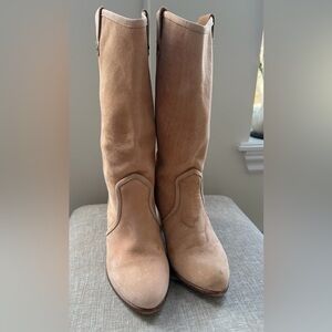 Pull&Bear Light Brown Heeled Boots